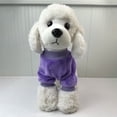 thumbnail image 2 of Ropa corta de invierno de felpa para mascotas - Suave y cálida, para razas pequeñas - Tejido de felpa, estilo de temporada - para perros en climas fríos, 2 of 7