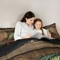 thumbnail image 5 of Castle Fairy Twin 2-Piece Bass Fish Cabin Comforter Set, 5 of 8