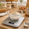 thumbnail image 2 of Smyeviva Food Scale Digital Kitchen Scale for Weight Loss Cooking Baking 22lb with LCD Display, 2 of 8