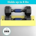thumbnail image 3 of 4 Pack Magnetic Spice Storage Rack Organizer for Refrigerator and Oven, Yellow Fridge Organizers and Storage, 3 of 6