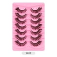 thumbnail image 2 of JINCBY Clearance,7 Pairs Of High Imitation Mink Hairs, Fake Eyelashes, Thick Curly Hairs, Grafted Eyelashes Gift for Women, 2 of 2