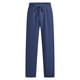 thumbnail image 4 of Ceisia Men's Linen Casual Trousers Summer High-Waisted Straight-Leg Business Pants with Drawstring Waist Navy L Gifts, 4 of 9