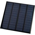 thumbnail image 1 of HUGFEGWE 12V 3W Polycrystalline Mini Solar Panel Module DIY for Light Toys Charger 145x145mm 1Pcs CJB91-112497, 1 of 7