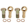 thumbnail image 2 of Banjo Connector,  Water Banjo  Anti Rust High  M12x1.25mm To 3/8in Metal  for Vehicle, 2 of 8