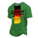 thumbnail image 1 of Women's Germany Football Graphic T-Shirt, Men's Soccer Graphic Print T-Shirt Casual Sportswear Top Athletic for Soccer Tournament 2026 Green Size: 3XL, 1 of 4