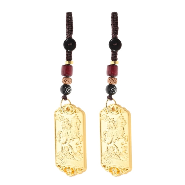OULII 2Ud Charms Para Con Caballo Zodiacal Para Suerte Y Nueva Año