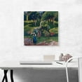thumbnail image 2 of ARTCANVAS Landscape At Le Pouldu 1890 Canvas Art Print by Paul Serusier - Size: 18" x 18" (1.50" Deep), 2 of 9
