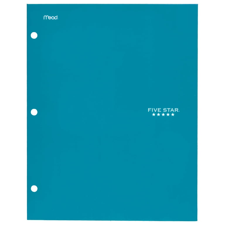 Five Star 4-Pocket Paper Folder, Assorted Colors (33585) - Walmart.com