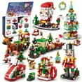 thumbnail image 2 of 24Years Christmas building block toy blind box set Xmas Advent Calendar Bricks DIY Educational Toys Kit Gift For Kids Adults, 2 of 10