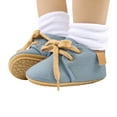 thumbnail image 2 of Xijirk Baby Shoes Solid Color Barefoot Sandals Soft Sole Breathable for Indoor Outdoor Wear,0-6 Months, 2 of 7