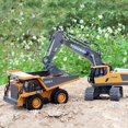 thumbnail image 4 of Remote Control Engineering Car Excavator Bulldozer Dump Truck Toy Rc Car For Children Birthday Gifts, 4 of 6