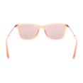 thumbnail image 4 of Calvin Klein CKJ512S 650 Matte Peach Round Sunglasses for Womens, 4 of 5