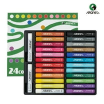 Oil Pastels Set, 24 Colors Soft Oil Pastels,Soft Oil Pastels for Art Painting, Drawing, Blending, Art Supplies for Artists, Beginners, Students, Teachers