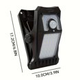 thumbnail image 3 of CHOK 2Pcs Motion Sensor Solar Clip Light White, 3 of 6
