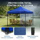 thumbnail image 3 of Carpa Plegable The Finix Zafir 3x3 M Impermeable Para Jardín, Eventos y Exterior, 3 of 7