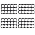 thumbnail image 1 of 4Pcs 21700 Battery Holder Stand 3*5 Plastic Frame Bracket 21.75Mm Hole For Holding Battery Packs For Power Tools Accessories, 1 of 6
