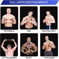 thumbnail image 3 of shiyou-Rip Stick Efficient Upper Body Workout Equipment,Rip Muscle Workout Stick, Adjustable Resistance Bands with Wooden Handles, Portable Exercise Equipment, 8 Ripstick Bands, 3 of 4