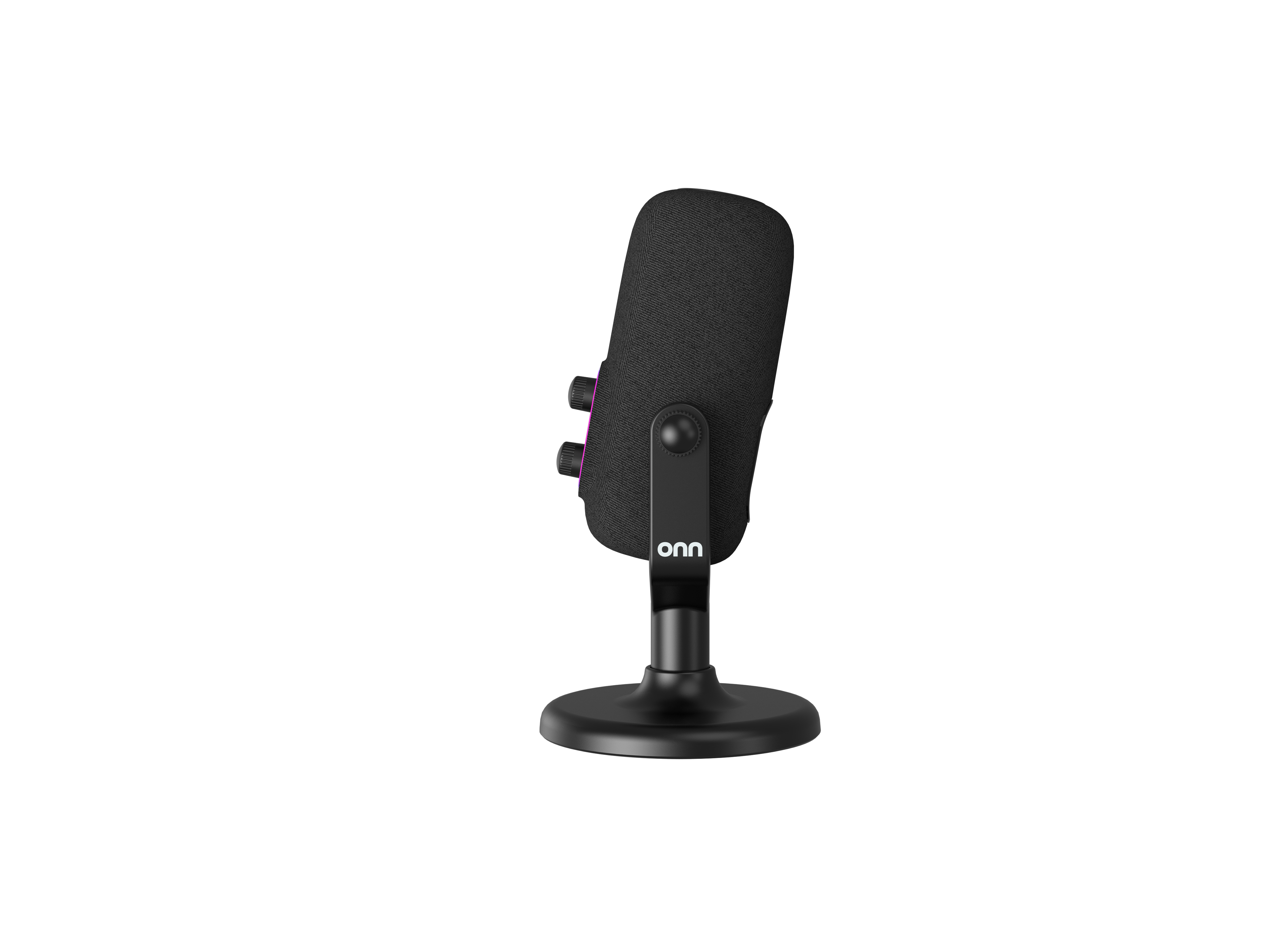 onn USB Tri-Pattern Condenser Microphone Black photo 5