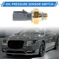 thumbnail image 3 of Unique Bargains Engine Oil Pressure Sensor Compatible for Ram 2500 3500 Durable Metal Plastic Gray Gold Tone, 3 of 6