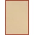 thumbnail image 4 of Linon Athena Runner, Natural with Burnt Orange, 2.6ft x 8ft, 4 of 6