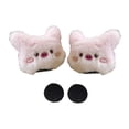 thumbnail image 1 of 1 par de adornos para casco, accesorios de decoración para mujeres y niñas, divertidos y adorables adornos pequeños para snowboard, esquí bicicleta. Cerdito, 1 of 8