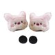 thumbnail image 1 of 2 decoraciones para casco, accesorios decorativos, pequeños y lindos juguetes de peluche, casco divertido Cerdito, 1 of 8