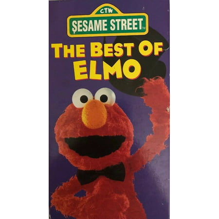 The Best of Elmo VHS Sesame Street 1994 Tested RARE COLLECTIBLE (The Best Of Elmo Vhs)