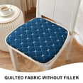 thumbnail image 4 of Cojín de asiento suave antideslizante, cojín de silla extraíble lavable, cojín para silla de cocina con lazos, 4 of 5