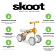 thumbnail image 2 of joovy Skoot Toddler Balance Bike, Goldy, 2 of 6