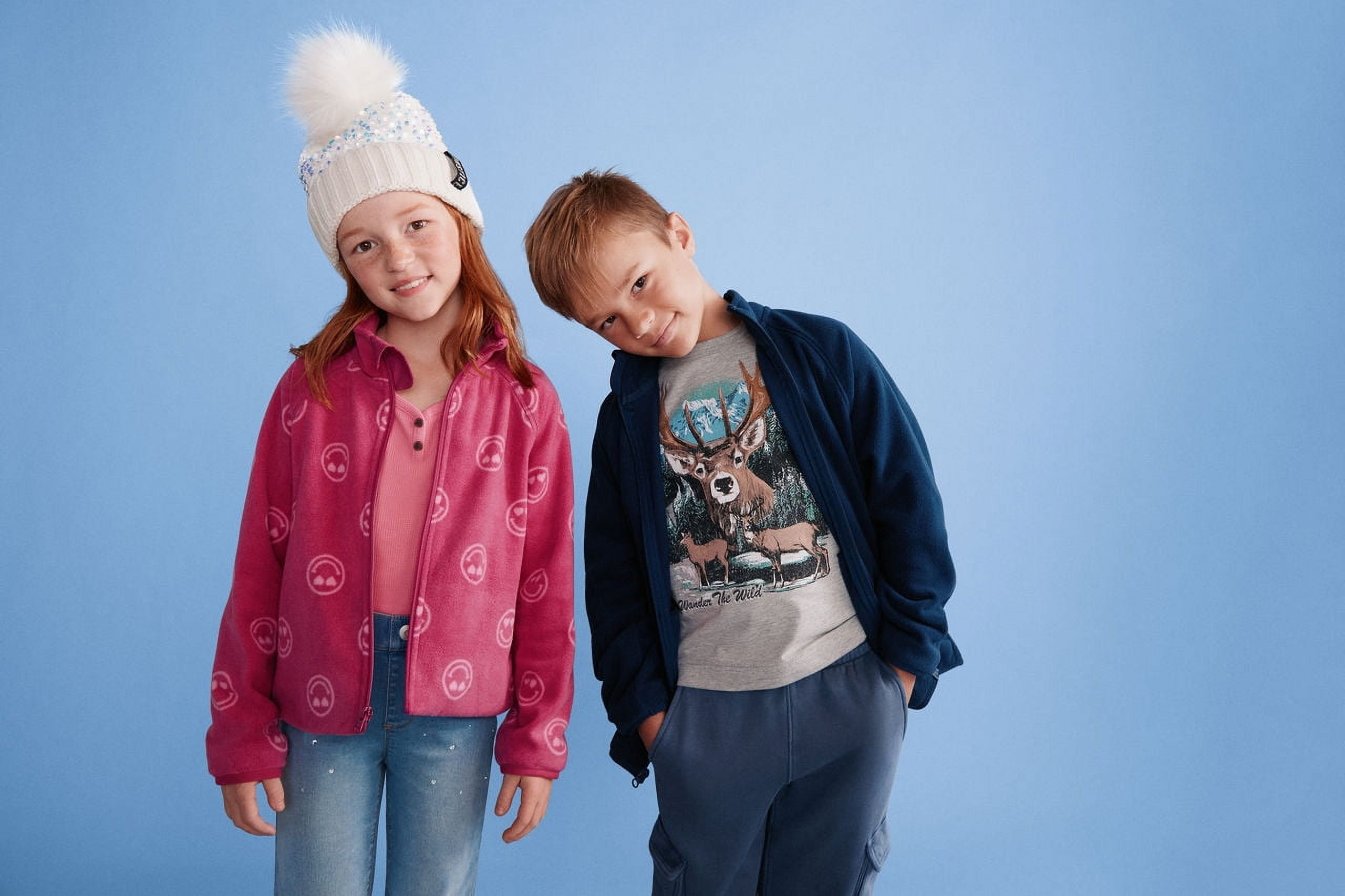 Wonder Nation Boys Fleece Cargo Pants, Sizes 4-18 & Husky