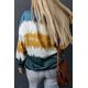 thumbnail image 1 of ABPHQTO Sudadera de Mujer Multicolor Leopardo Tie Dye Color Block, 1 of 5