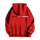 thumbnail image 4 of MHFRRA Sudadera con Capucha con Estampado de Letras para Un Uso Diario Cómodo, Ideal para Salidas Informales y Capas Elegantes Rojo, 4 of 5