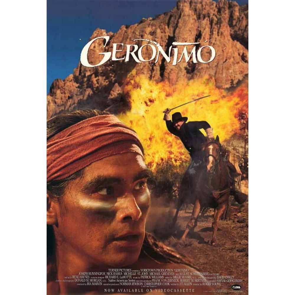 Where Was The Movie Geronimo An American Legend Filmed Geronimo: An American Legend - movie POSTER (Style B) (11" x 17") (1993