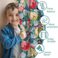 thumbnail image 3 of Blackout Kids Curtains,Pioneer Flower Childrens Insulated Curtains Set Of 2,Bedroom Essentials,Toddler Room Decor 42x54in(106x137cm), 3 of 4