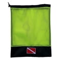 thumbnail image 2 of Bolsa de Malla Multifunción shamjiam Bolsa de Almacenamiento Resistencia Esquinas Amarillo Dive Mesh Gear Pouch, 2 of 9