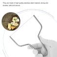 thumbnail image 4 of CHICHUMID Home Users Cheese Slicers 2Pcs 5.9X5.1X0.2In Stainless Steel, 4 of 6