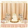 thumbnail image 7 of Crystal Gold Cake Stand with Elegant Pendant -Round Metal Dessert Cake Holders, Cupcake Stand for Birthday, Anniversary, Baby Shower Party, Christmas Gifts, 7 of 7