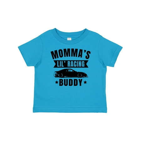 

Inktastic Mommas Lil Racing Buddy Gift Baby Boy or Baby Girl T-Shirt