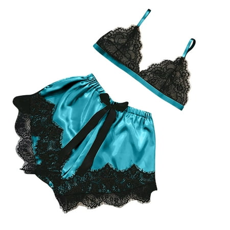 

LIBRCLO Womens Pajama Drawstring Flat Front Shorts Biker Shorts