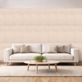 thumbnail image 2 of Dundee Deco 3D Peel and Stick Wall Panels, Moccasin, Sample 6" X 6", 2 of 6