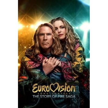 Eurovision Song Contest: The Story of Fire Saga (2020) Movie DV D new