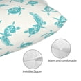 thumbnail image 3 of Balery Turtle Funda de Cojín Estampada, Regalos para Mujeres, Regalos de Amor para Ella, Regalos para Novia o Esposa, Funda de Almohada-20"x30", 3 of 6