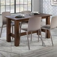 thumbnail image 6 of Pemberly Row Engineered Wood Dining Table in Grand Walnut, 6 of 12