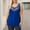 Blue, variant on Women's Sleeveless Elegant Sheer Mesh Insert Casual Vest Stylish And Shirts for Women Long Sleeve Women's Long Sleeve Shirts Woman Shirts Summer