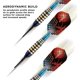 thumbnail image 4 of Juego de 3 dardos Soft Tip Viper Atomic Bee, 16 g, azul con puntas 2BA, 4 of 9