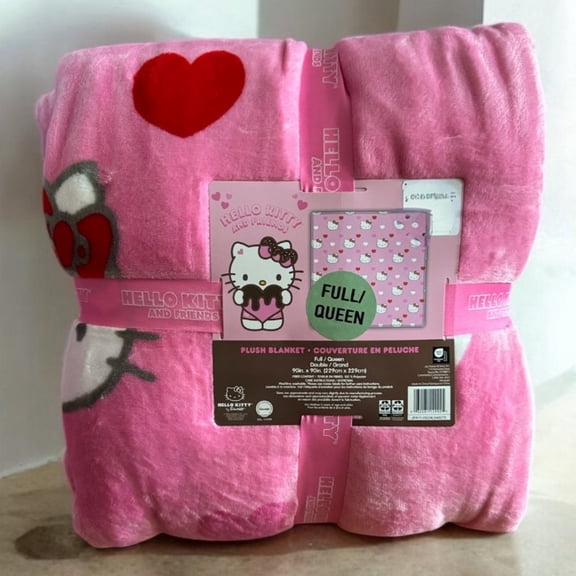 Hello Kitty Valentine Full/Queen blanket