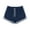 【Navy】, variant on qucoqpe Womens Sweat Shorts Comfy Athletic Shorts Elastic Casual Summer Shorts Gym High Waist Running Shorts