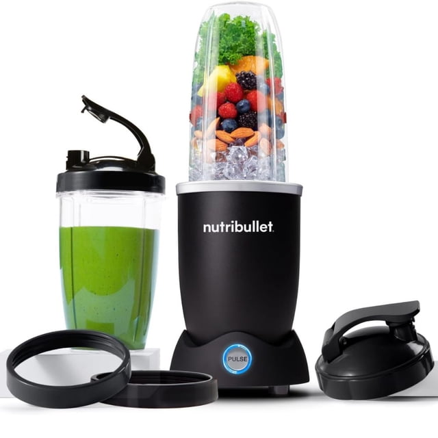 Licuadora Personal NutriBullet ProPlus 32 Oz de Acero Inoxidable con Cuchilla Extraíble 1200W Reacondicionada