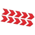 thumbnail image 1 of Unique Bargains 10pcs Reflective Stickers Arrow Shape Safety Tape Reflector Universal for Cars Waterproof PET Red, 1 of 7