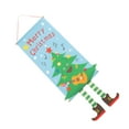 thumbnail image 4 of Christmas Flags, Cloth Widely Applicable Christmas Hanging Sign Lovely Appearance  For Offices, 4 of 8